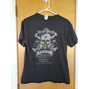Five Finger Death Punch 2020 Tour Tshirt Black Medium